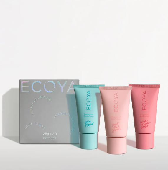 Ecoya Mini Trio Hand Cream Gift Set Pretty Posies Floristry & Gifts