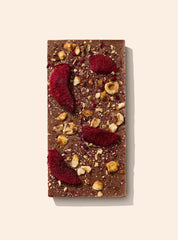Plum & Hazelnut Chocolate Bar