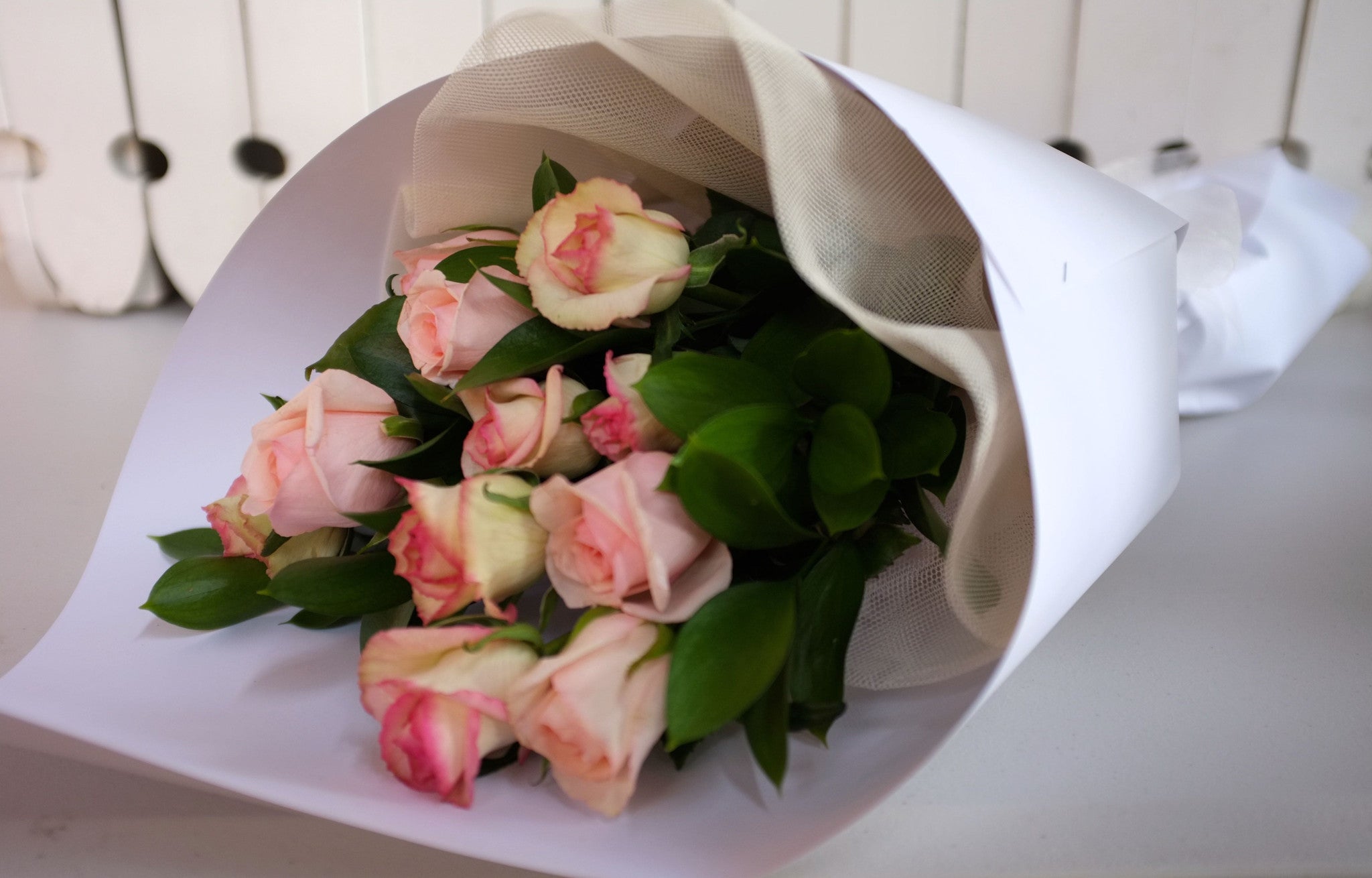 One Dozen Assorted Roses
