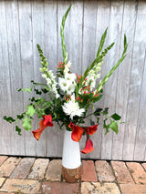 Pretty Christmas Vase Arrangement