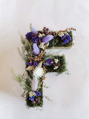 Dried Floral letters