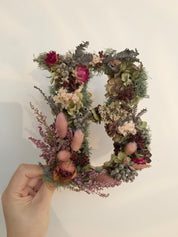 Dried Floral letters