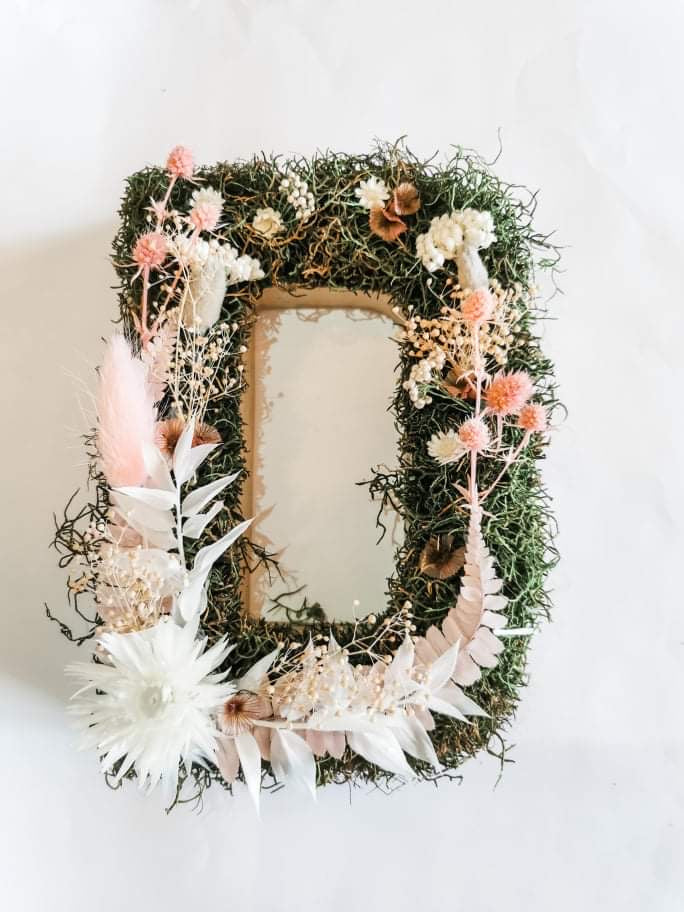 Dried Floral letters