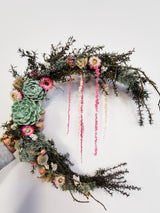 Medium Crescent Moon Wreath