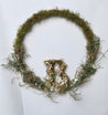 Dried Letter Wreath