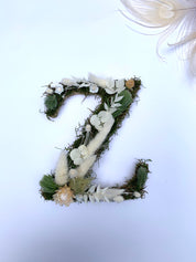 Dried Floral letters