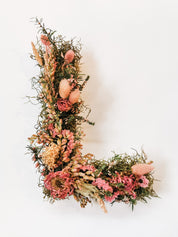 Dried Floral letters