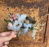 Dried Flower Hair clip
