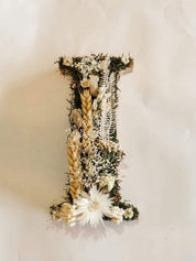 Dried Floral letters