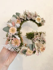Dried Floral letters