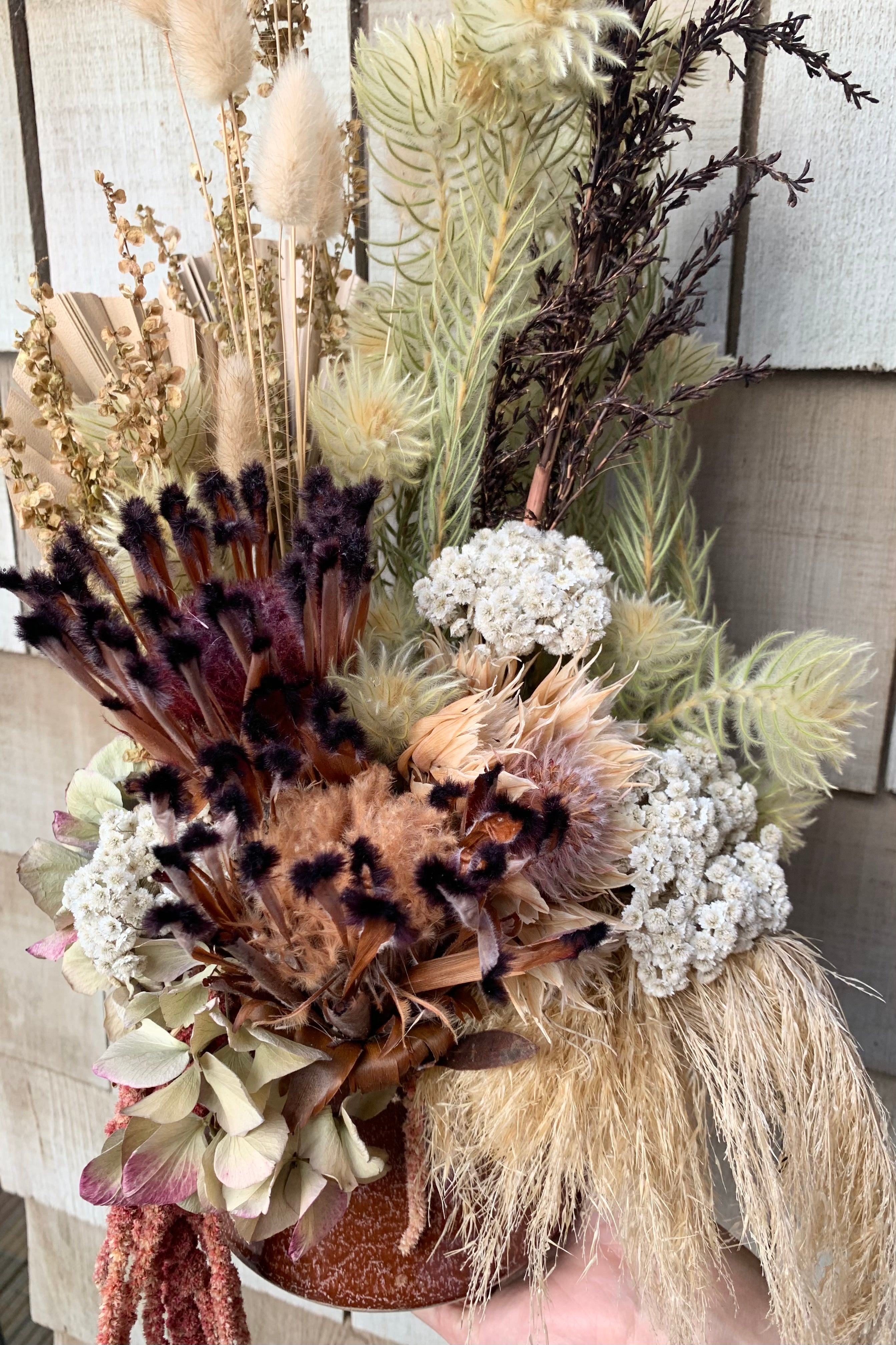 Rusty Dried Arrangement
