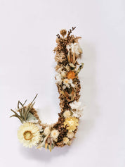 Dried Floral letters