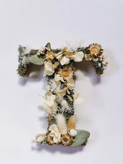 Dried Floral letters