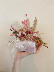 Rose Quartz Dried Arrangement