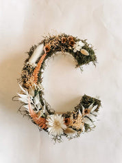 Dried Floral letters