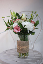Pretty Blush Posie in a vase